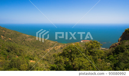 Large panorama on `l'Esterel` hidden gem near Cannes and Antibes. Large panorama on `l'Esterel` hidden gem near Cannes and Antibes. 93080992
