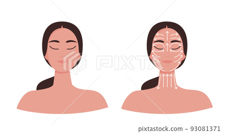 facial massage lines and no lines white facial massage lines and no lines white 93081371