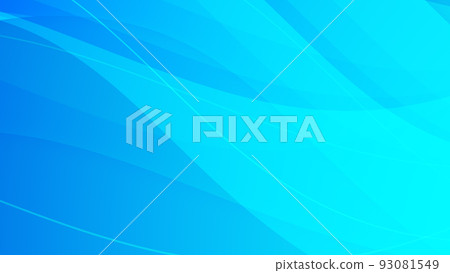 Abstract Blue Wave Stroke line Background Abstract Blue Wave Stroke line Background 93081549