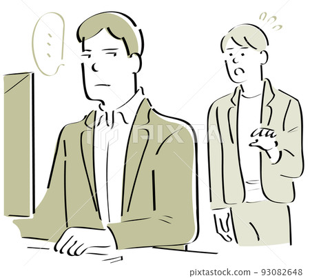 連被叫到都不理會的男員工 93082648