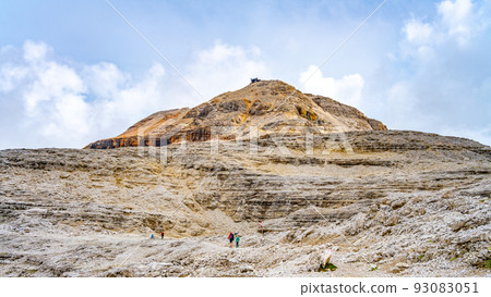 Piz Boe Mountain in Dolomites 93083051