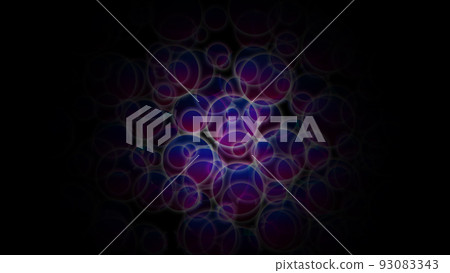 4k illustration background bubbles bubble darkness black red red black virtual background metaverse background 93083343