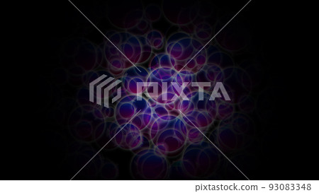 4k插圖背景氣泡氣泡黑暗黑色紅色紅色黑色虛擬背景metaverse背景 93083348