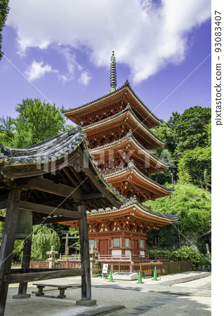 廣島縣福山市妙院鐘樓和五層寶塔 廣島縣福山市妙院鐘樓和五層寶塔 93083407