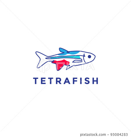 abstract tetra fish logo design abstract tetra fish logo design 93084283