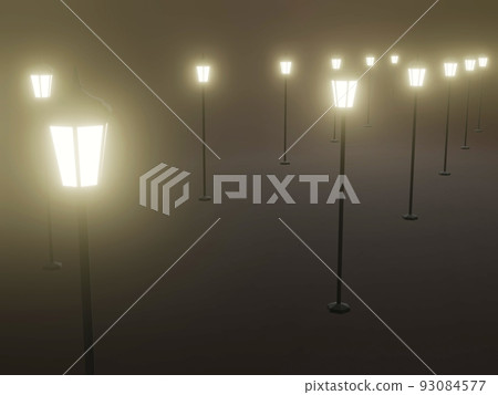 Street lamp background 93084577