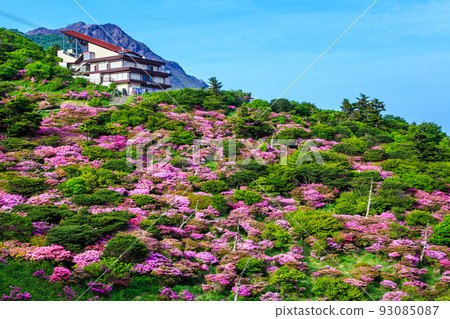 Miyama Kirishima at Nita Pass, Evening View [Unzen City, Nagasaki Prefecture] 93085087