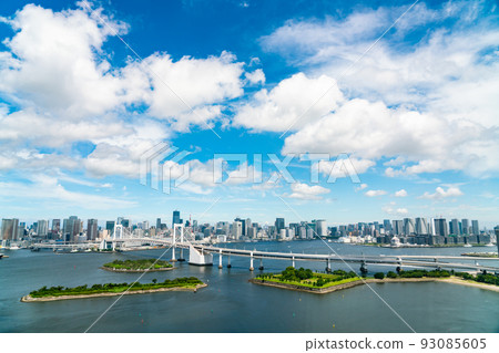 [Tokyo] Odaiba in sunny summer (August) 93085605