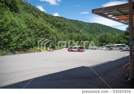 Central Alps Komagatake Ropeway Shirabidaira Station Bus Parking Lot Central Alps Komagatake Ropeway Shirabidaira Station Bus Parking Lot 93085956