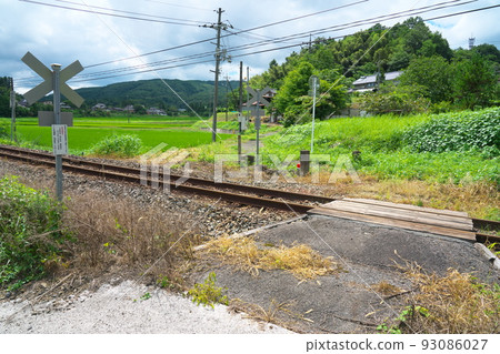 Type 4 railroad crossing Geibi Line Yokoro railroad crossing 1 Niimi City, Okayama Prefecture Type 4 railroad crossing Geibi Line Yokoro railroad crossing 1 Niimi City, Okayama Prefecture 93086027