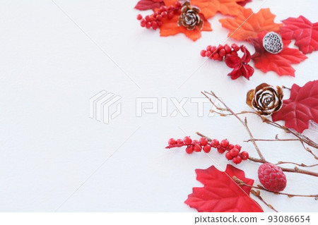 autumn red frame autumn red frame 93086654