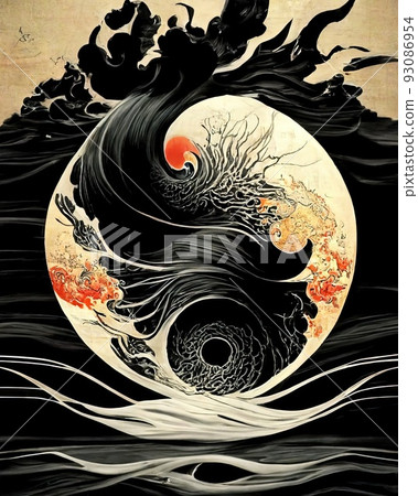 Japanese pattern design Japanese pattern design 93086954