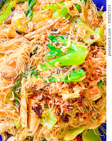 Stir-fried rice noodles in Taiwan Stir-fried rice noodles in Taiwan 93087333