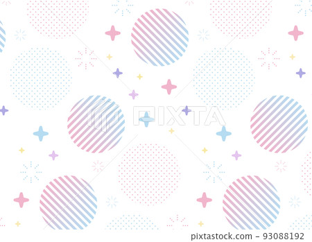 Geometric pop memphis seamless pattern 93088192
