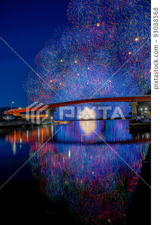 Kihoku Lantern Festival Colored Thousand Rings 93088568