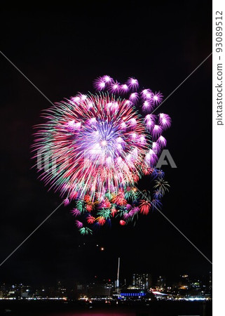 Kanmon Strait Firework Display 93089512