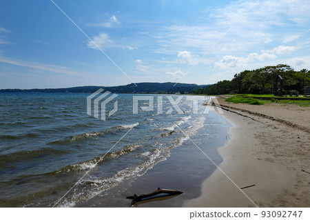 石川縣珠洲市茶久崎海灘海岸風光 石川縣珠洲市茶久崎海灘海岸風光 93092747