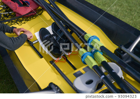 Water Rowing Boots in the yellow boat 93094323