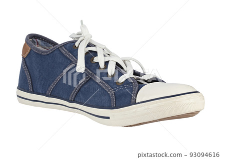 Gumshoe. Classic old school sneakers on white background. Gumshoe. Classic old school sneakers on white background. 93094616