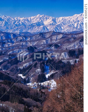 Mountain ranges in Shinshu Mountain ranges in Shinshu 93095271