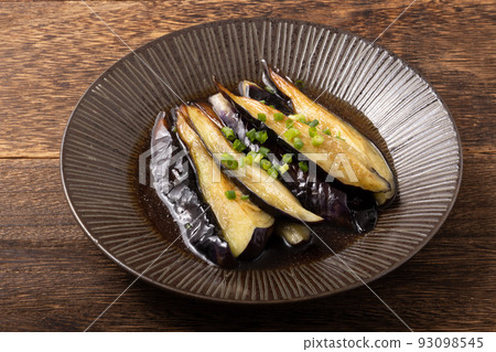 Fried soaking of eggplant 93098545