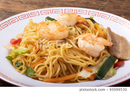 Shanghai fried noodles Shanghai fried noodles 93099530