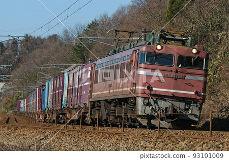 Hokuriku Main Line Tsubata-Kurikara JR Freight EF81-124 (Toyama) Hokuriku Main Line Tsubata-Kurikara JR Freight EF81-124 (Toyama) 93101009