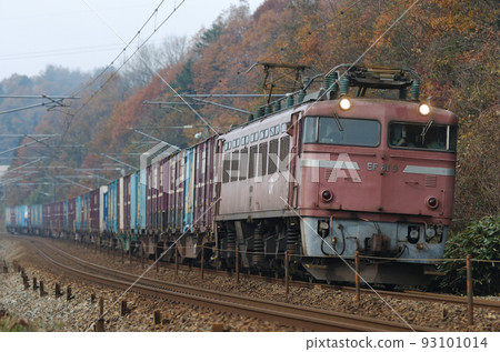 Hokuriku Main Line Tsubata-Kurikara JR Freight EF81-9 (Toyama) Hokuriku Main Line Tsubata-Kurikara JR Freight EF81-9 (Toyama) 93101014