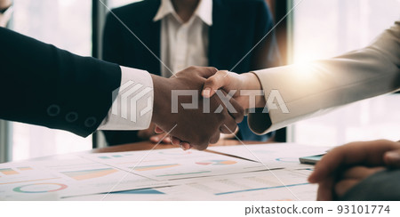 Business People Handshake Greeting Deal Success Concept. Business People Handshake Greeting Deal Success Concept. 93101774