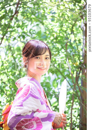 Yukata female portrait 93103679