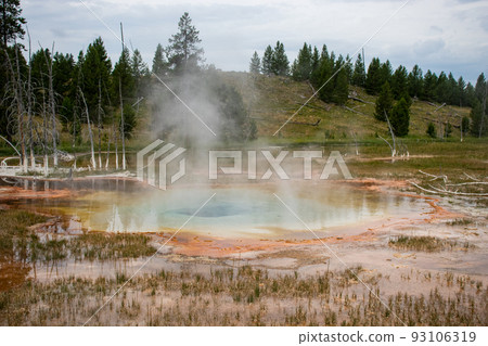 Artist Paint Pots Yellowstone National Park Artist Paint Pots Yellowstone National Park 93106319