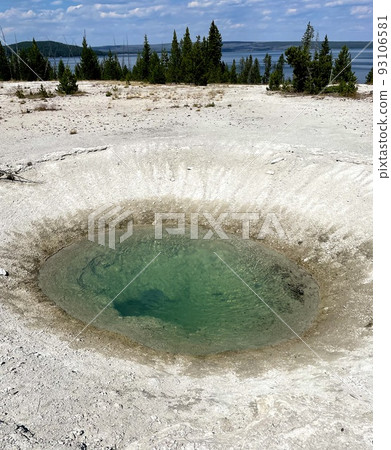 Blue Funnel Pool West Thumb West Thumb Yellowstone National Park 93106581