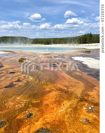 彩虹池黑沙盆地黃石國家公園 93108358