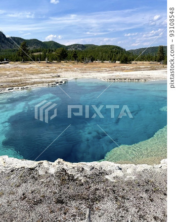 Sapphire Pool Black Biscuit Basin Yellowstone National Park 93108548
