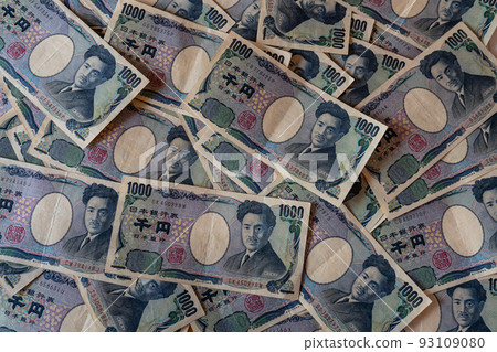 1,000 yen bill image 1,000 yen bill image 93109080