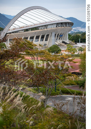 EOS5D. Hiroshima City, White Whale Stadium. 93109706