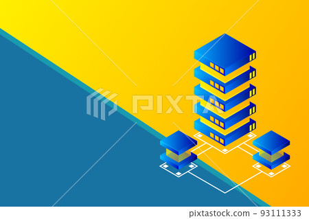 Transfer of user data to the server. Data flow. Data storage. Server. Digital space. Data center. Big Data Transfer of user data to the server. Data flow. Data storage. Server. Digital space. Data center. Big Data 93111333