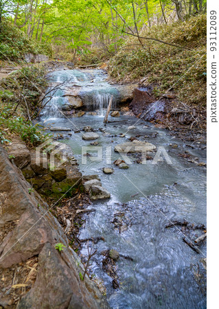 大湯沼川登別地獄谷天然足浴(北海道登別市) 大湯沼川登別地獄谷天然足浴(北海道登別市) 93112089