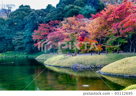 東京的紅葉小石川後樂園~愛泉水~ 東京的紅葉小石川後樂園~愛泉水~ 93112695