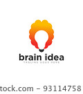 Brain Idea Logo Icon Design Vector 93114758