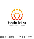 Brain Idea Logo Icon Design Vector 93114760
