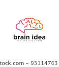 Brain Idea Logo Icon Design Vector 93114763
