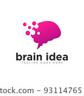 Brain Idea Logo Icon Design Vector 93114765