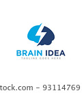 Brain Idea Logo Icon Design Vector 93114769