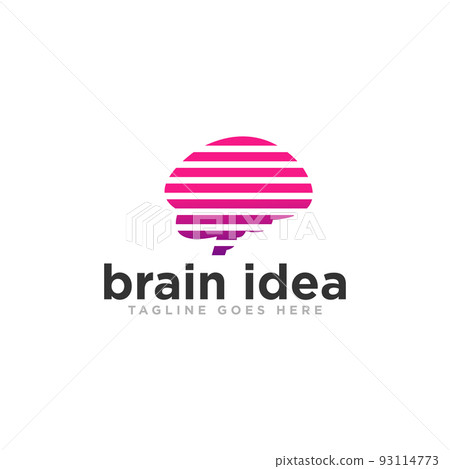 Brain Idea Logo Icon Design Vector 93114773