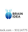 Brain Idea Logo Icon Design Vector 93114775