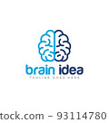 Brain Idea Logo Icon Design Vector 93114780