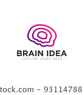 Brain Idea Logo Icon Design Vector 93114788
