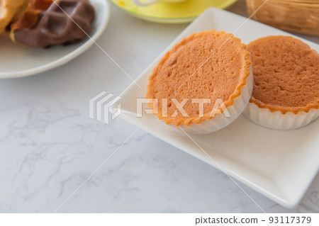 焗點心西式點心餐具圖片素材 93117379
