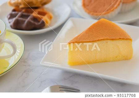 芝士蛋糕特寫西式糖果圖像素材 93117708